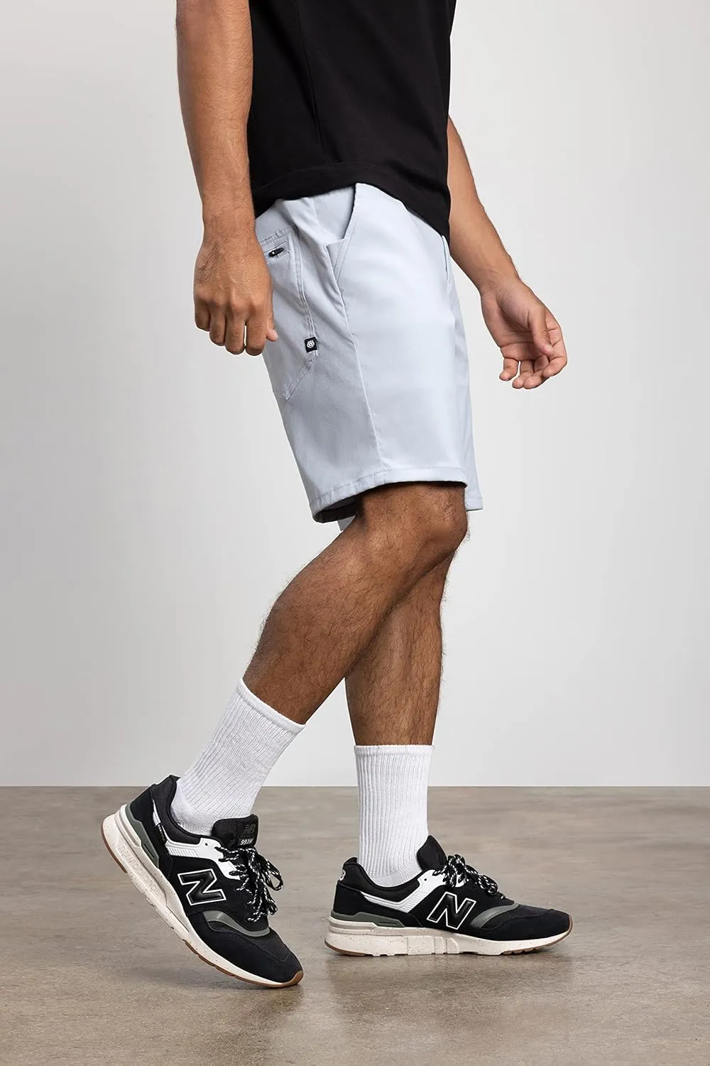 686 Men's Everywhere Hybrid Short - Quick-Drying Classic Shorts - 10 Pocket Design