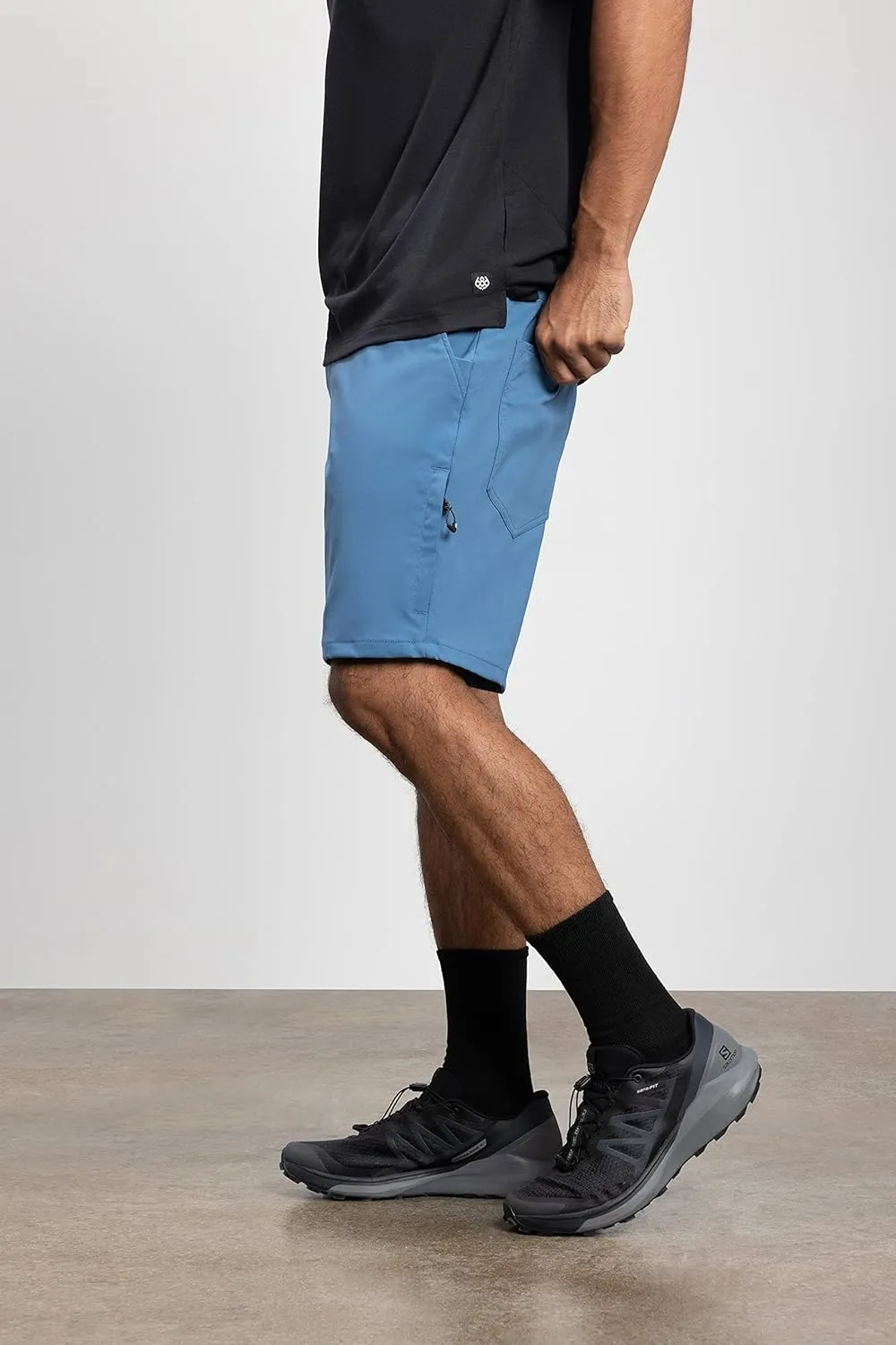 686 Men's Everywhere Hybrid Short - Quick-Drying Classic Shorts - 10 Pocket Design