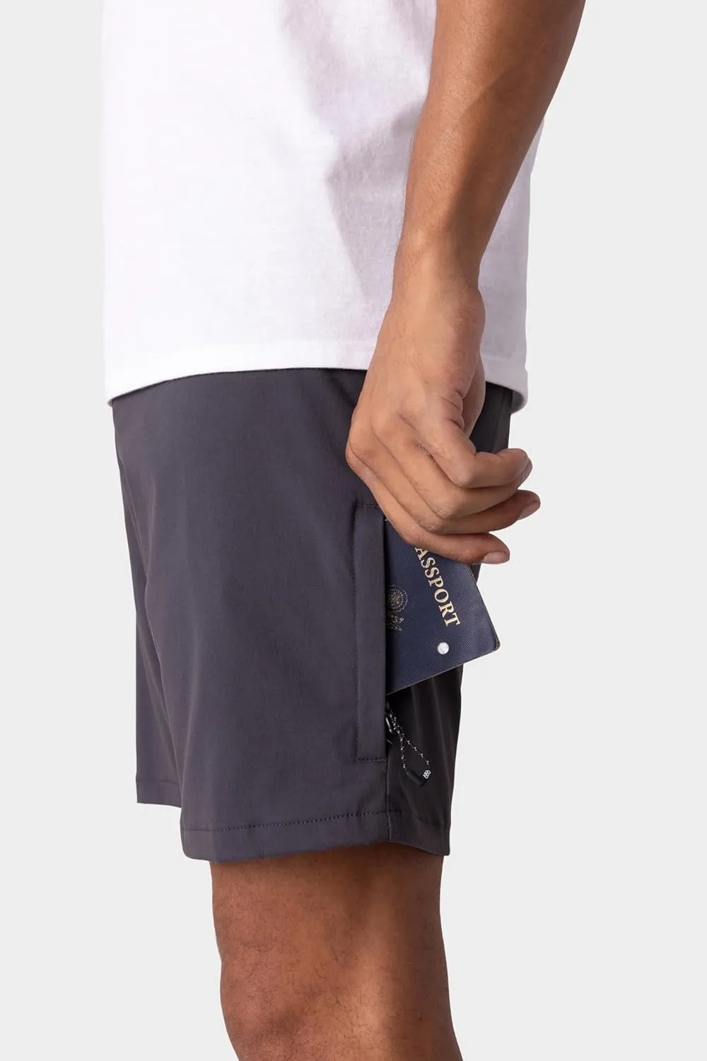 686 Men's Everywhere Hybrid Short - Quick-Drying Classic Shorts - 10 Pocket Design