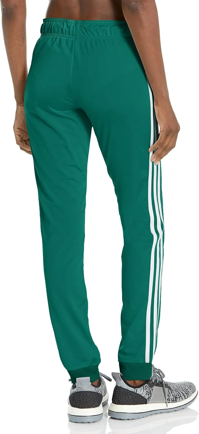 adidas Women's Essentials Warm-up Slim Tapered 3-Stripes Track Pants