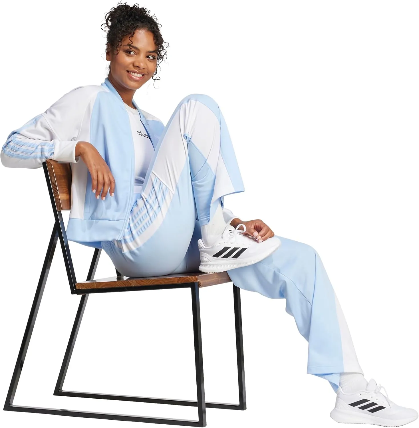 adidas Women's Tricot 3-Stripes Fashion Track Pants