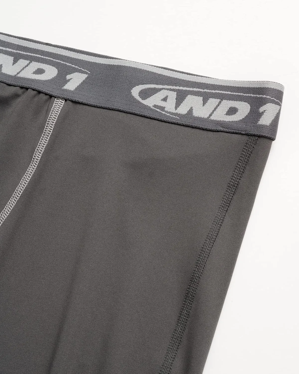 AND1 Men's Compression Leggings - 2 Pack Lightweight Moisture-Wicking Active Sports Compression Pants for Men (Sizes: S-XL)