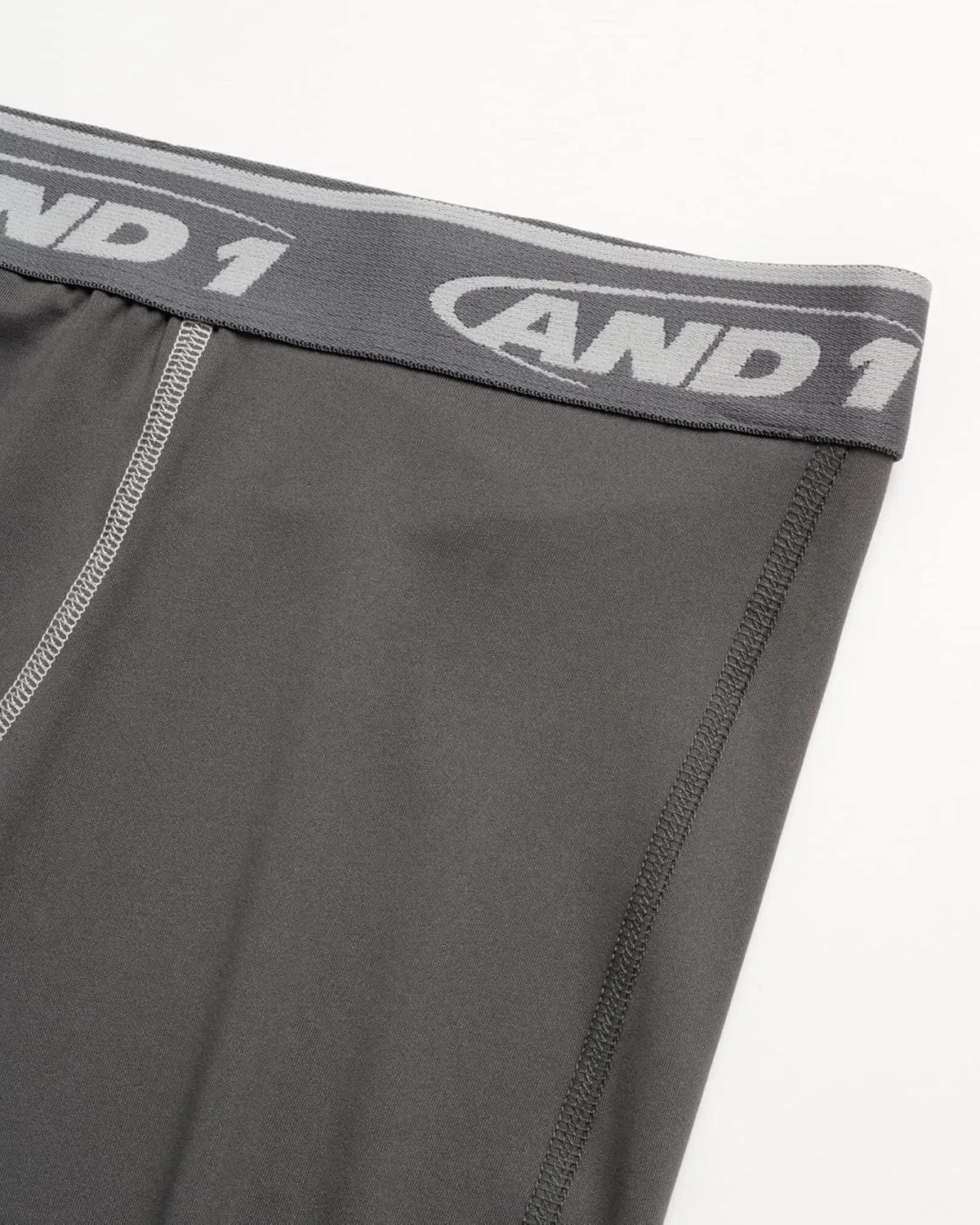 AND1 Men's Compression Leggings - 2 Pack Lightweight Moisture-Wicking Active Sports Compression Pants for Men (Sizes: S-XL)