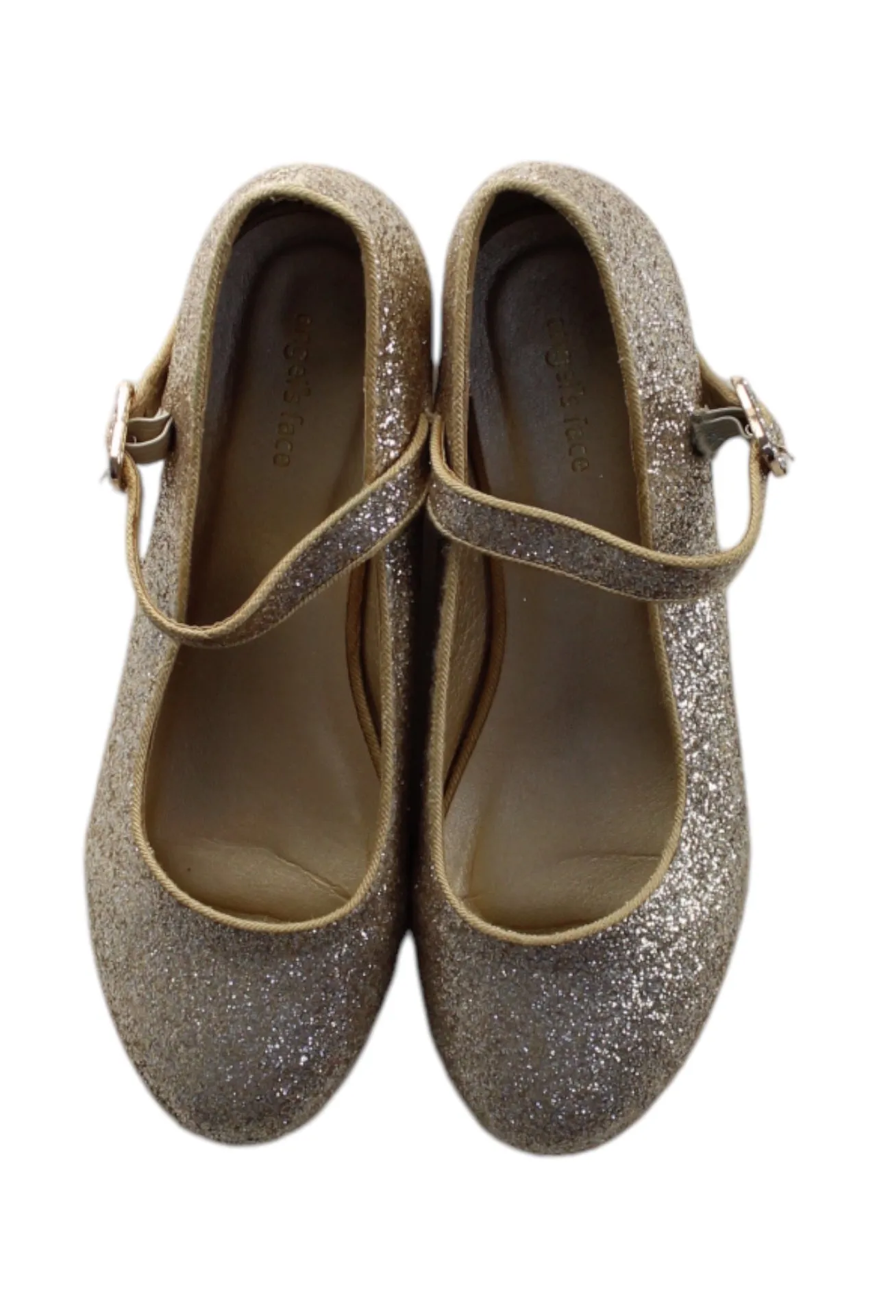 Angel's Face Glitter Mary Jane Dress Shoes EU35