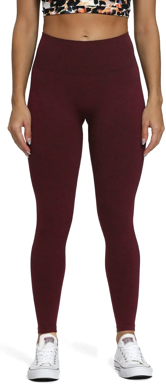 Aoxjox Scrunch Seamless Leggings for Women High Waisted Tummy Control 2.0 Smile Contour Workout Yoga Pants 24"
