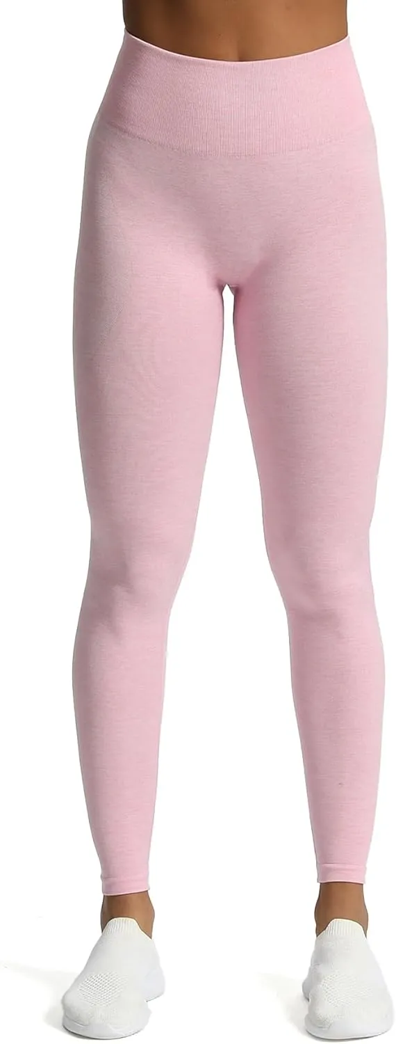 Aoxjox Scrunch Seamless Leggings for Women High Waisted Tummy Control 2.0 Smile Contour Workout Yoga Pants 24"