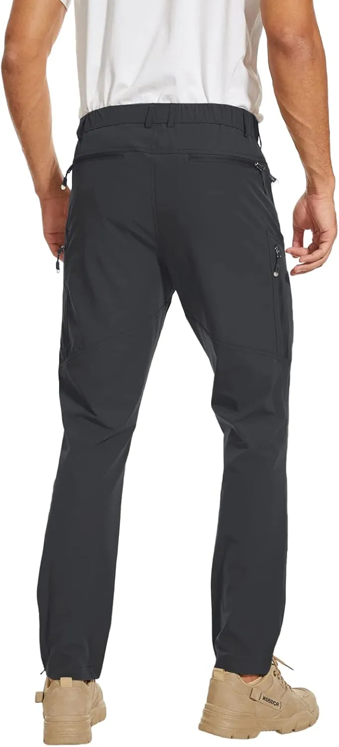 Arunlluta Hiking Pants for Men, Hiking Travel Pants Water-Resistant Mens Work Pants Stretch Quick Dry Lightweight