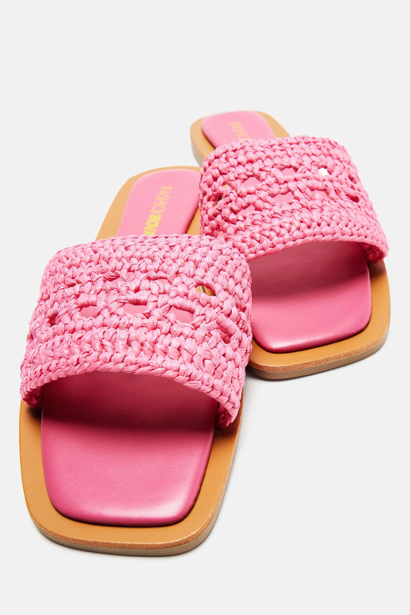 As Easy As That Flat Sandals - Pink