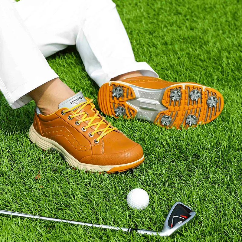 Ask Echo G716 Men's Professional Spikes Golf Shoes