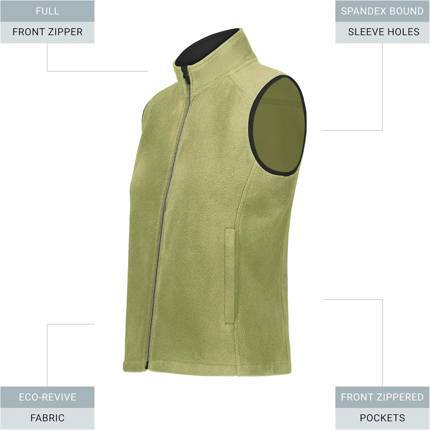Augusta Sportswear Women's Ladies Chill Fleece Vest 2.0