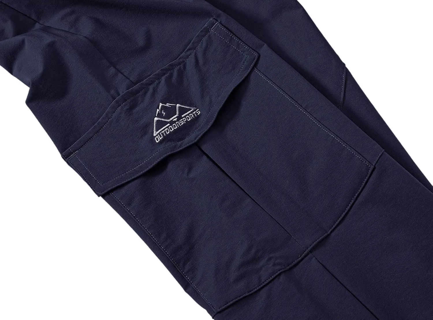 BASUDAM Men's Cargo Hiking Pants Quick Dry Lightweight Stretch Water Resistant Summer Outdoor Work Travel with Pockets