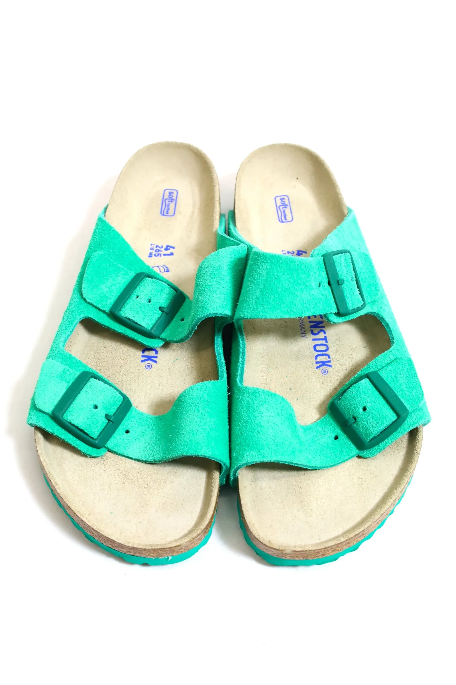 BIRKENSTOCK / Arizona Soft Footbed-Bold Green
