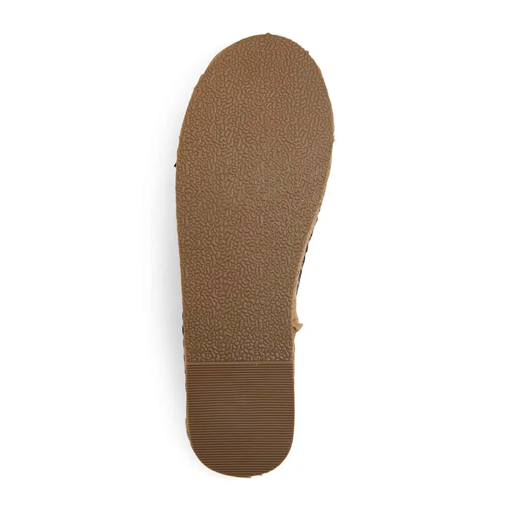 Blink Espadrille in Navy Leather