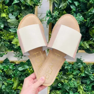 Bonfire Ivory/Taupe Sandal