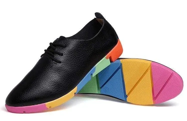 Breathable Leather Women's Orthopedic Shoes for Bunion