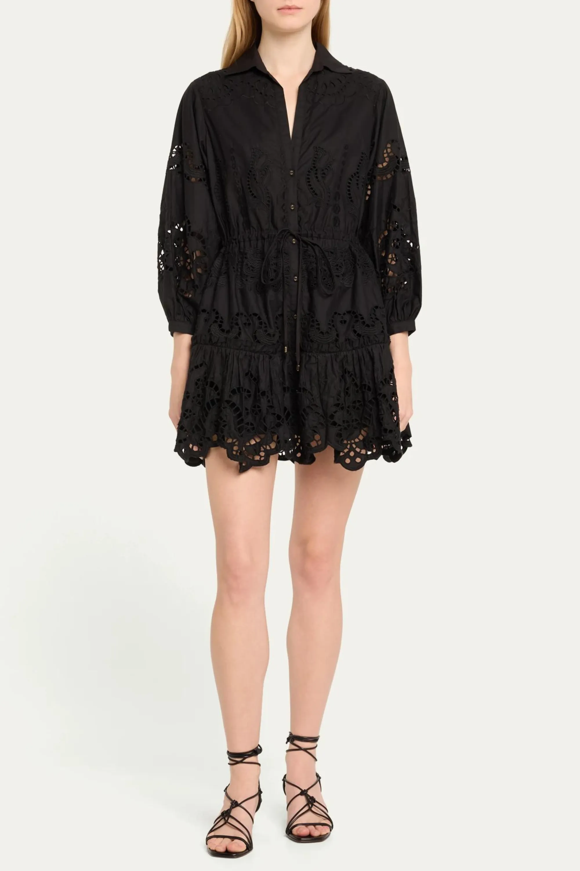 Cara Cara Embroidered Robin Dress