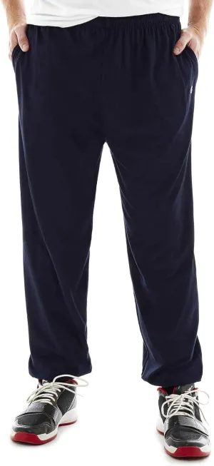 Champion Men's Big & Tall Closed Bottom Jersey Pants