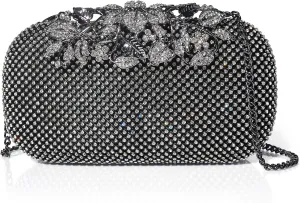 Crystal Evening Bag Rhinestone Bride and Bridesmaid Wedding Prom Party Formal Clutch Purses for Women Evening