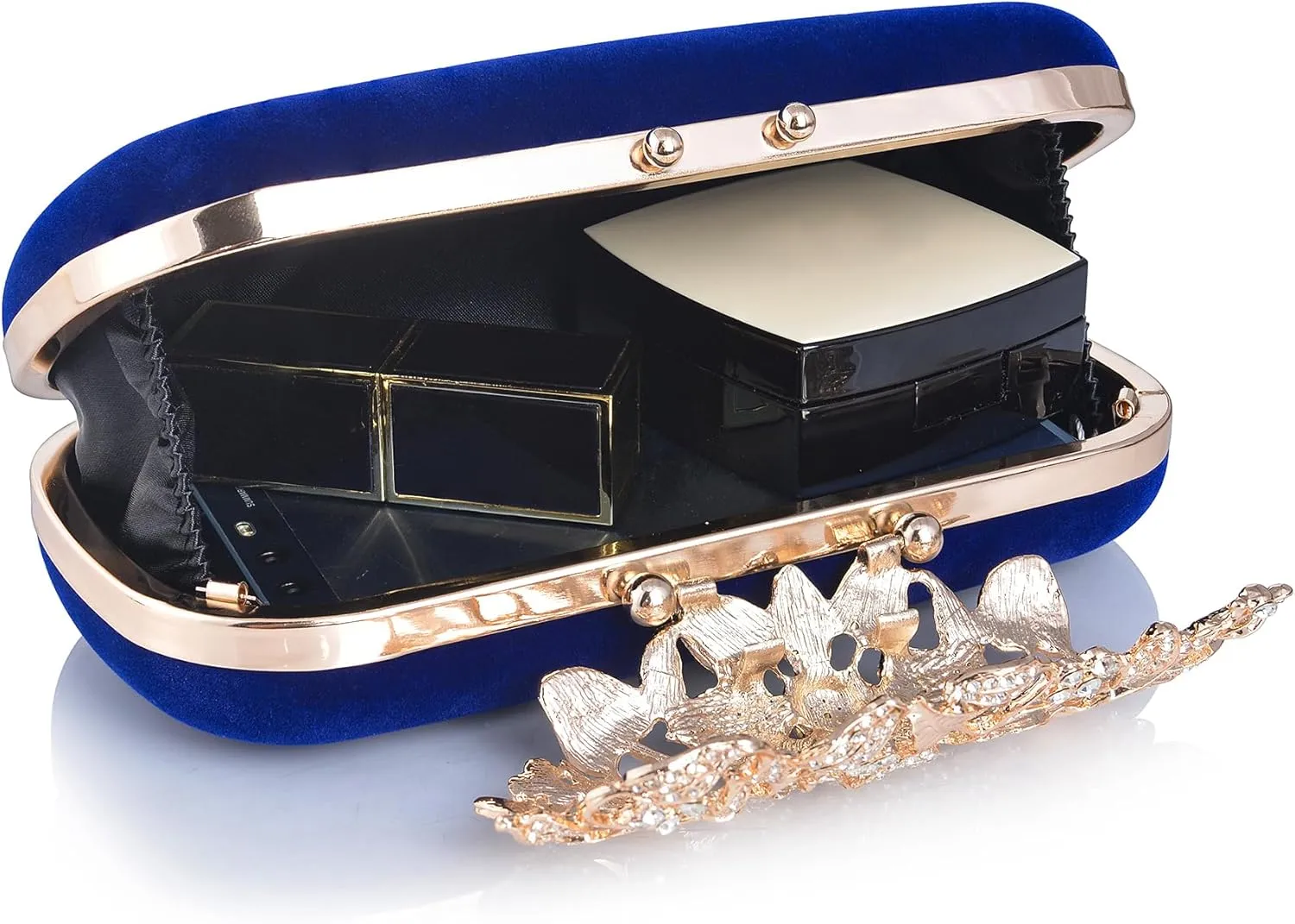 Crystal Evening Bag Rhinestone Bride and Bridesmaid Wedding Prom Party Formal Clutch Purses for Women Evening