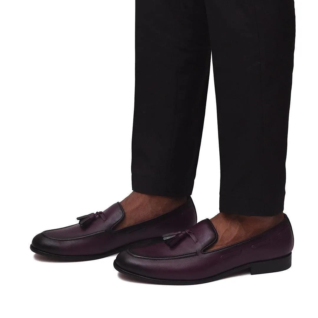 EL MOHO | PURPLE DUAL-TONE SLIP-ON