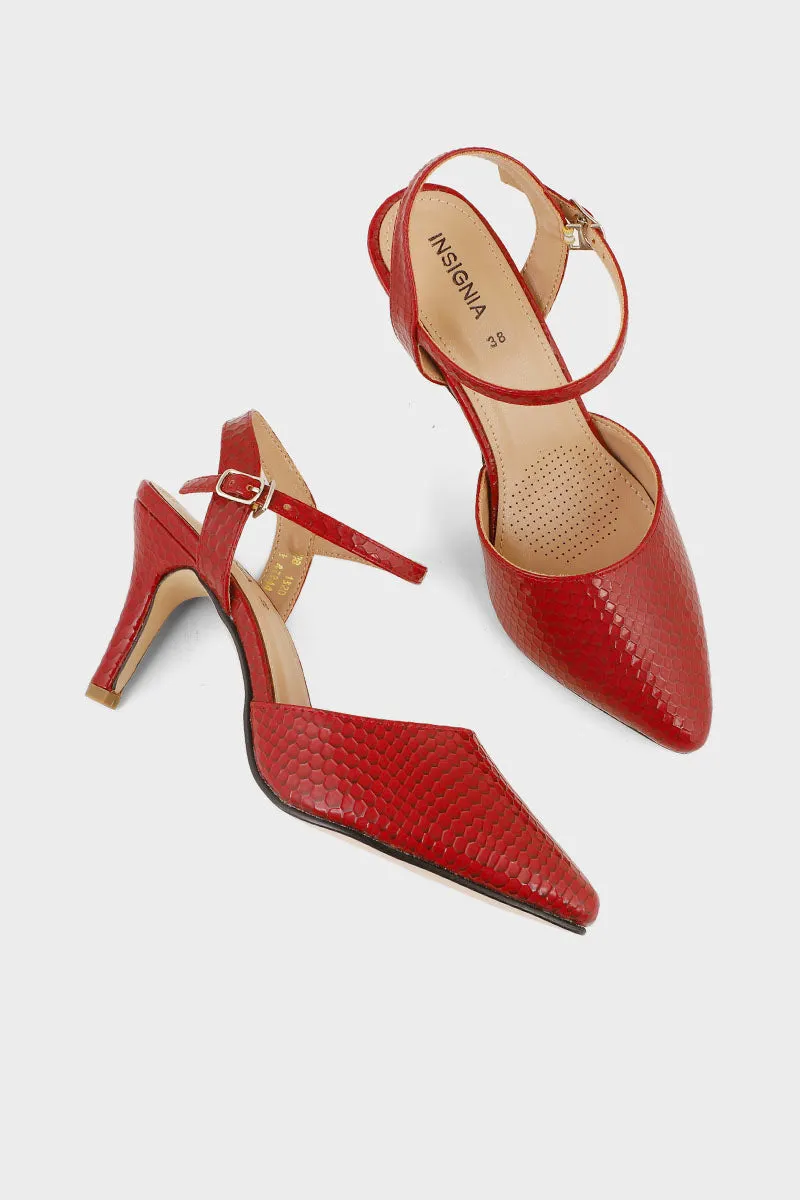 Formal Sling Back I47244-Maroon