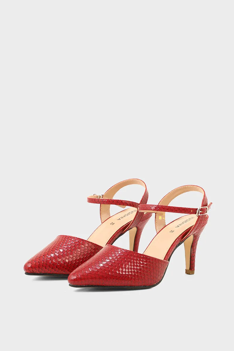 Formal Sling Back I47244-Maroon