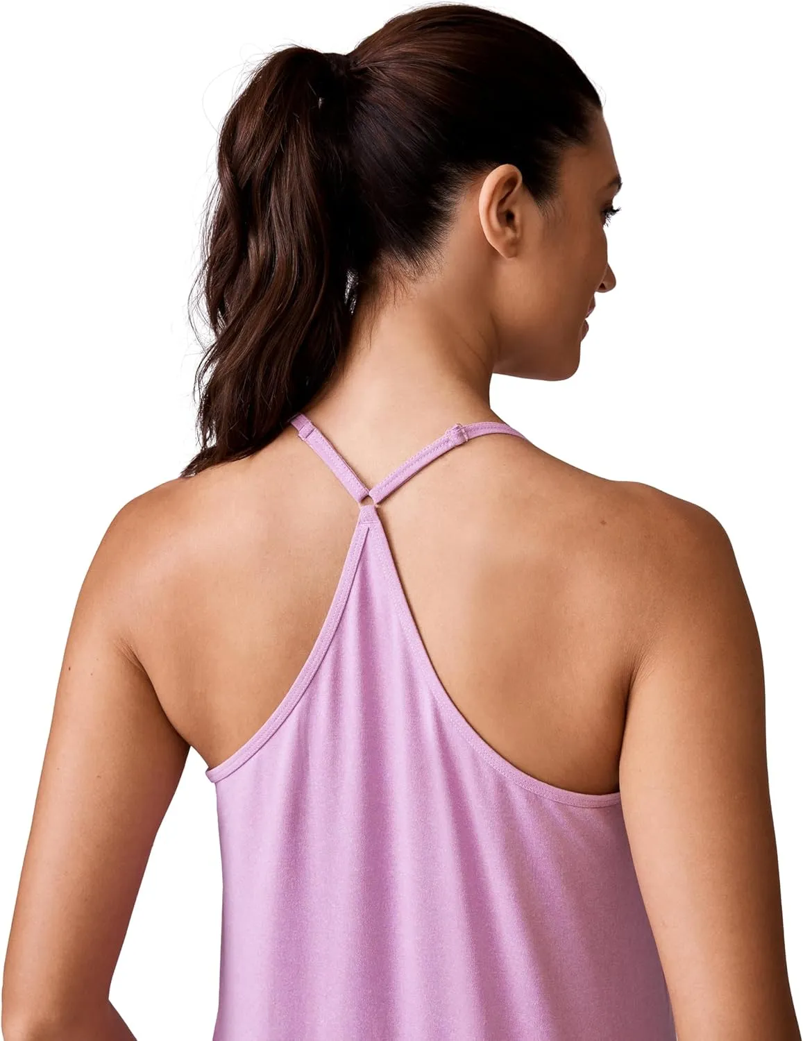 Free Country Women's Microtech Chill B Cool V-Neck Cami Top with Built-in Bra
