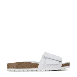 GINIS LEATHER BUCKLE SANDALS