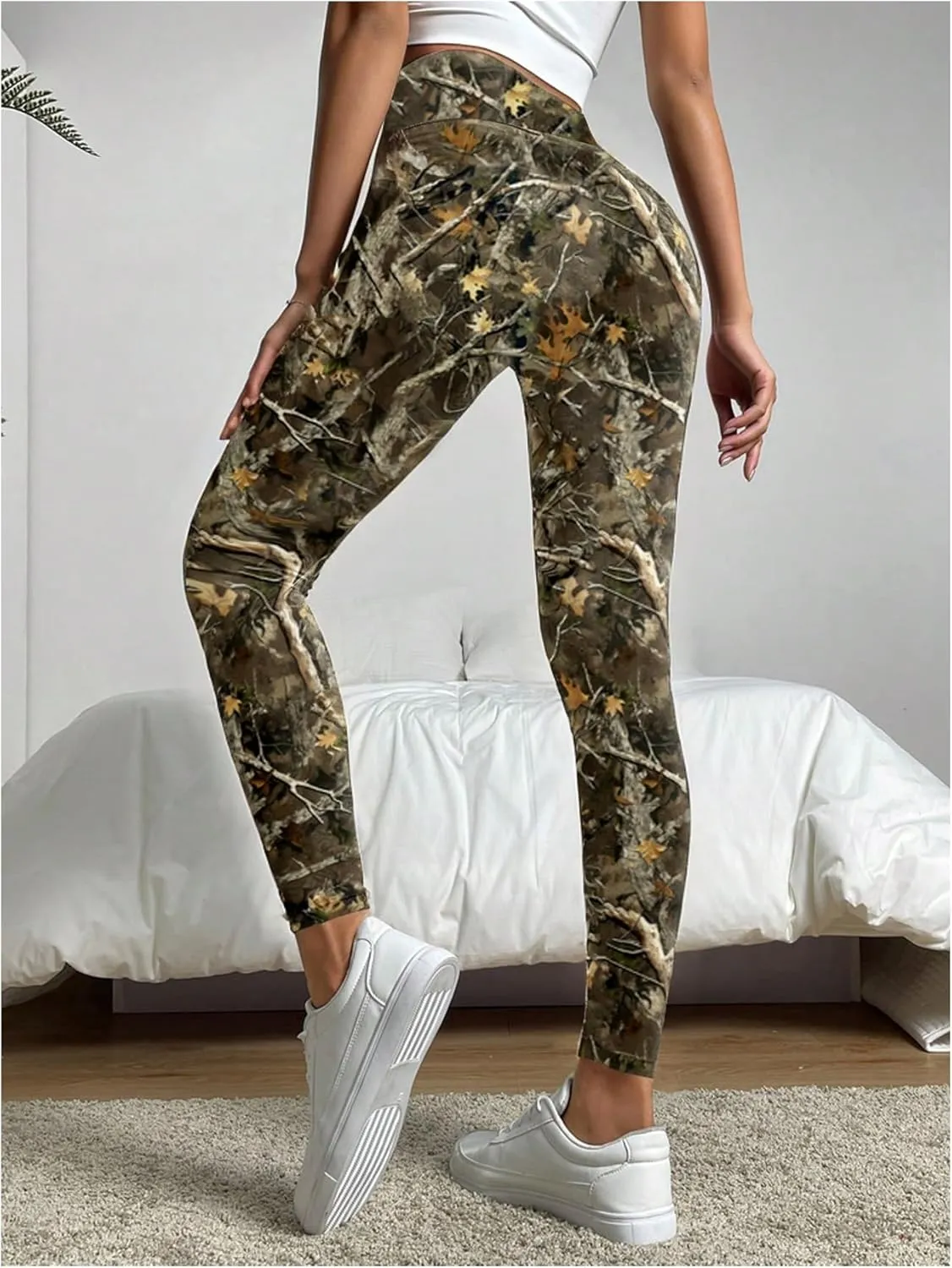 GORGLITTER Women's Neon Reflective Legging High Waisted Y2K Rave Festival Skinny Pants