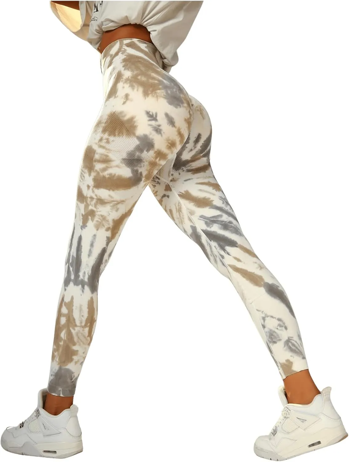 GORGLITTER Women's Neon Reflective Legging High Waisted Y2K Rave Festival Skinny Pants