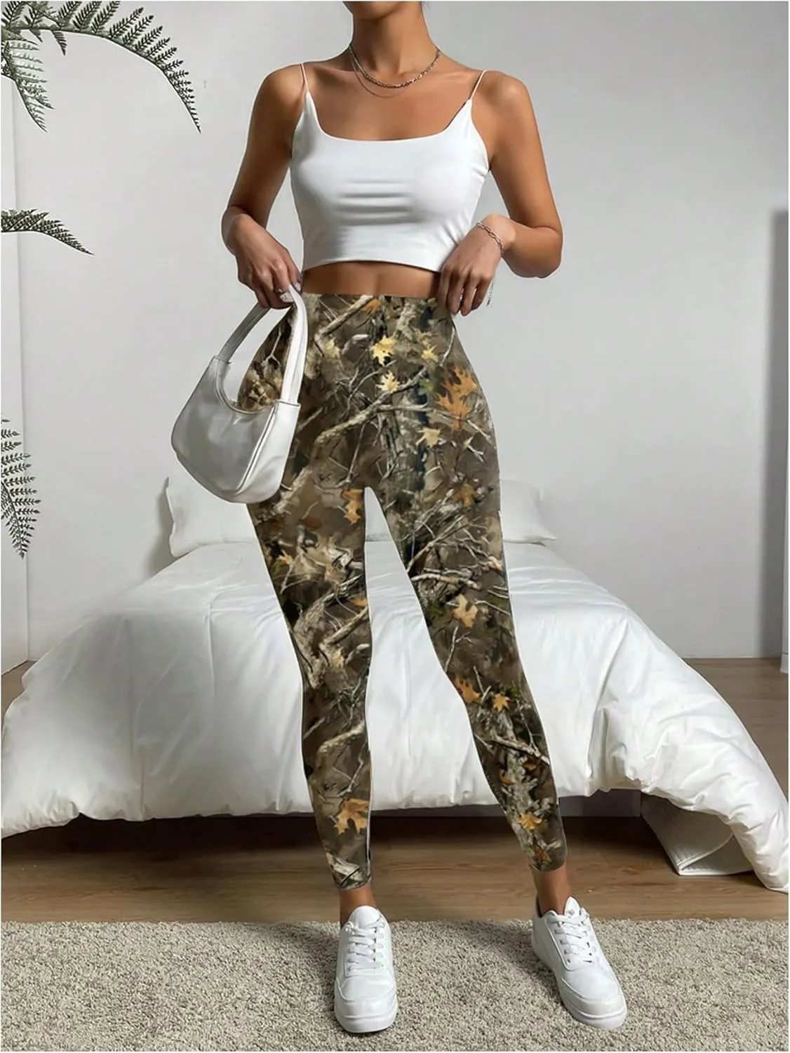 GORGLITTER Women's Neon Reflective Legging High Waisted Y2K Rave Festival Skinny Pants