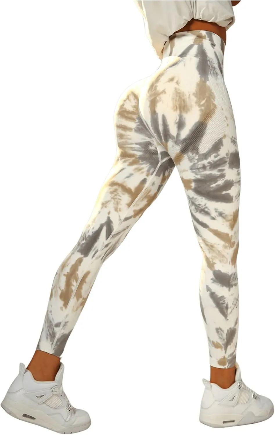 GORGLITTER Women's Neon Reflective Legging High Waisted Y2K Rave Festival Skinny Pants