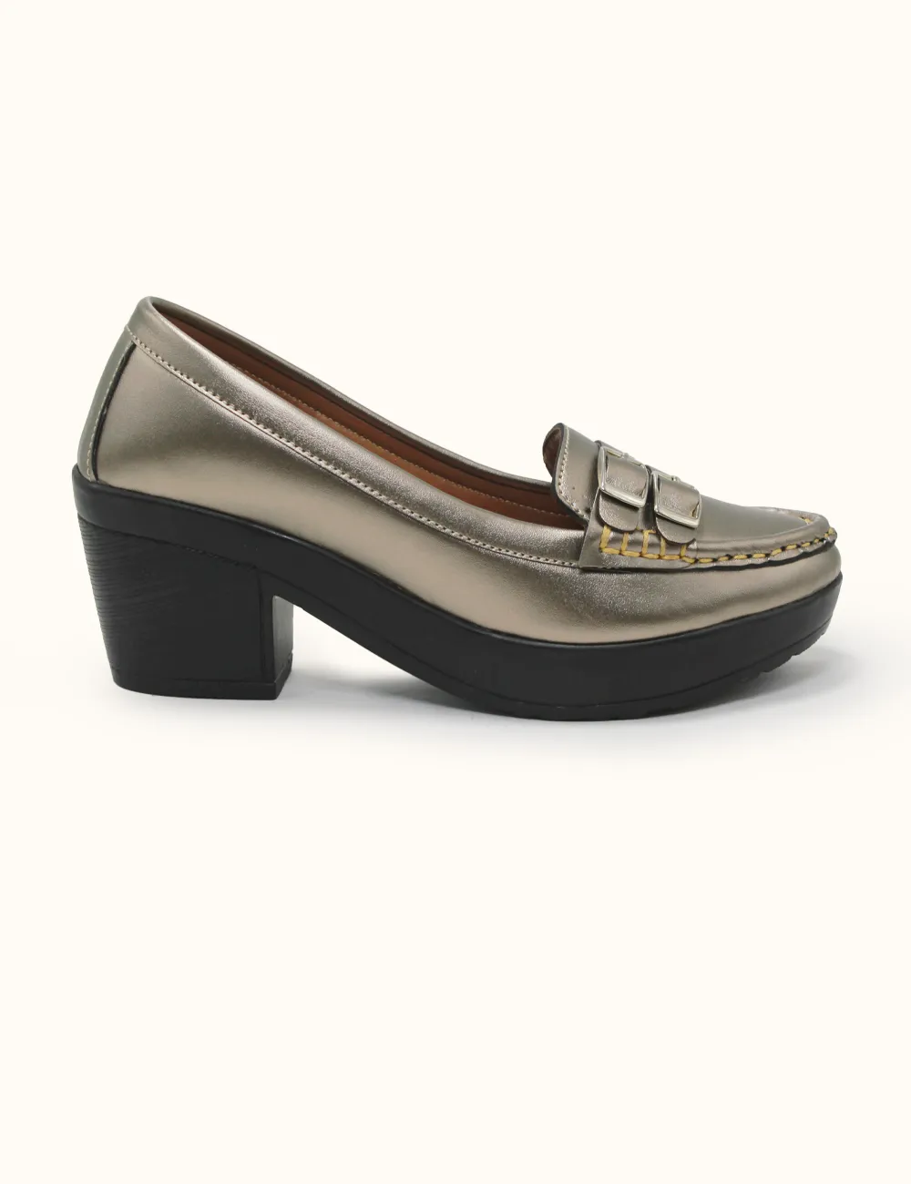 Gray Stylish Heel Pumps for Women