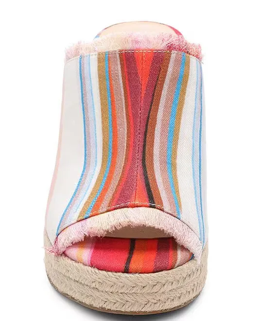 Hollywood Berry Blossom Espadrille Wedge Sandals - Liverpool Los Angeles Style 20449422