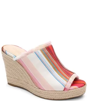 Hollywood Berry Blossom Espadrille Wedge Sandals - Liverpool Los Angeles Style 20449422