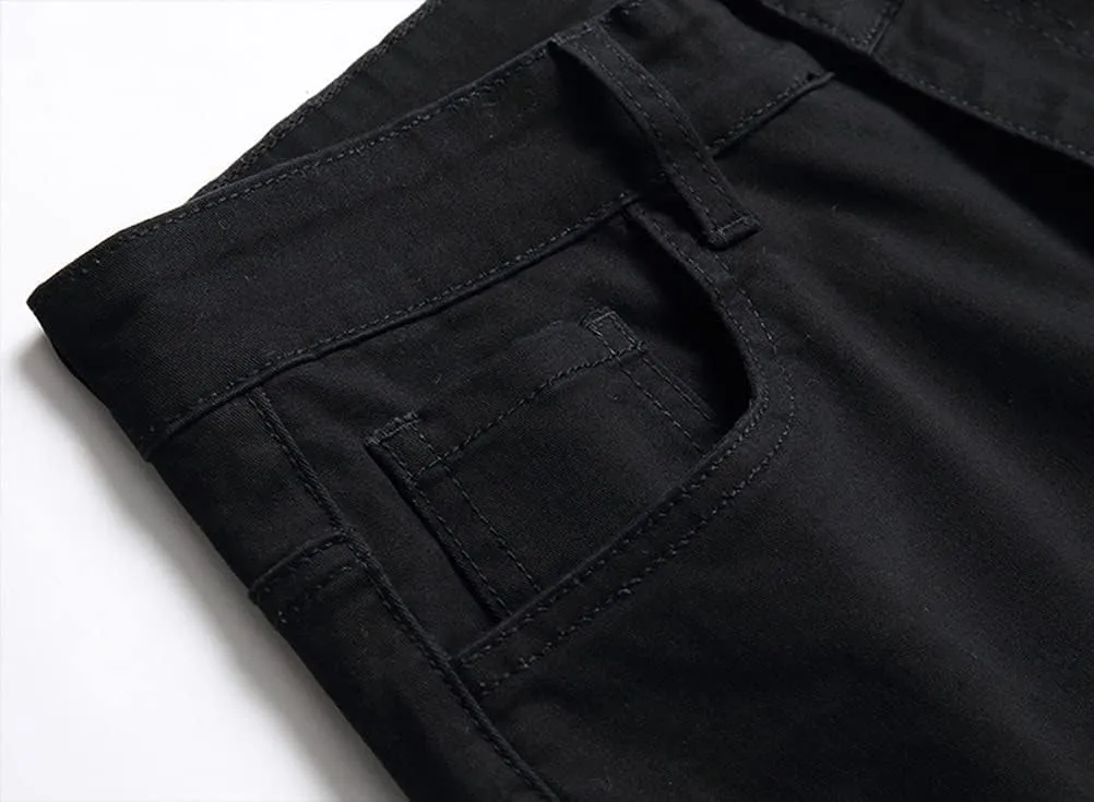 IDEALSANXUN Plaid Pants for Men Dress Chino Stright Leg Casual Skinny Pants