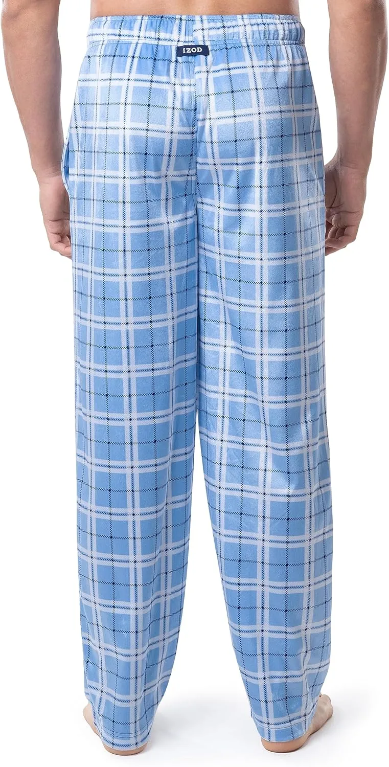 IZOD Men's Lite Touch Fleece Sleep Pajama Pant