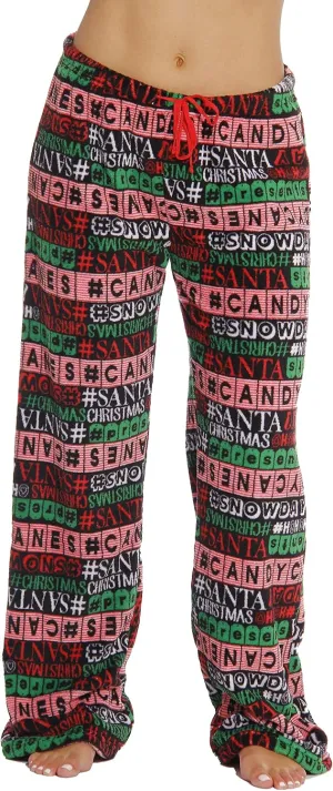 Just Love Womens Plush Pajama Pants