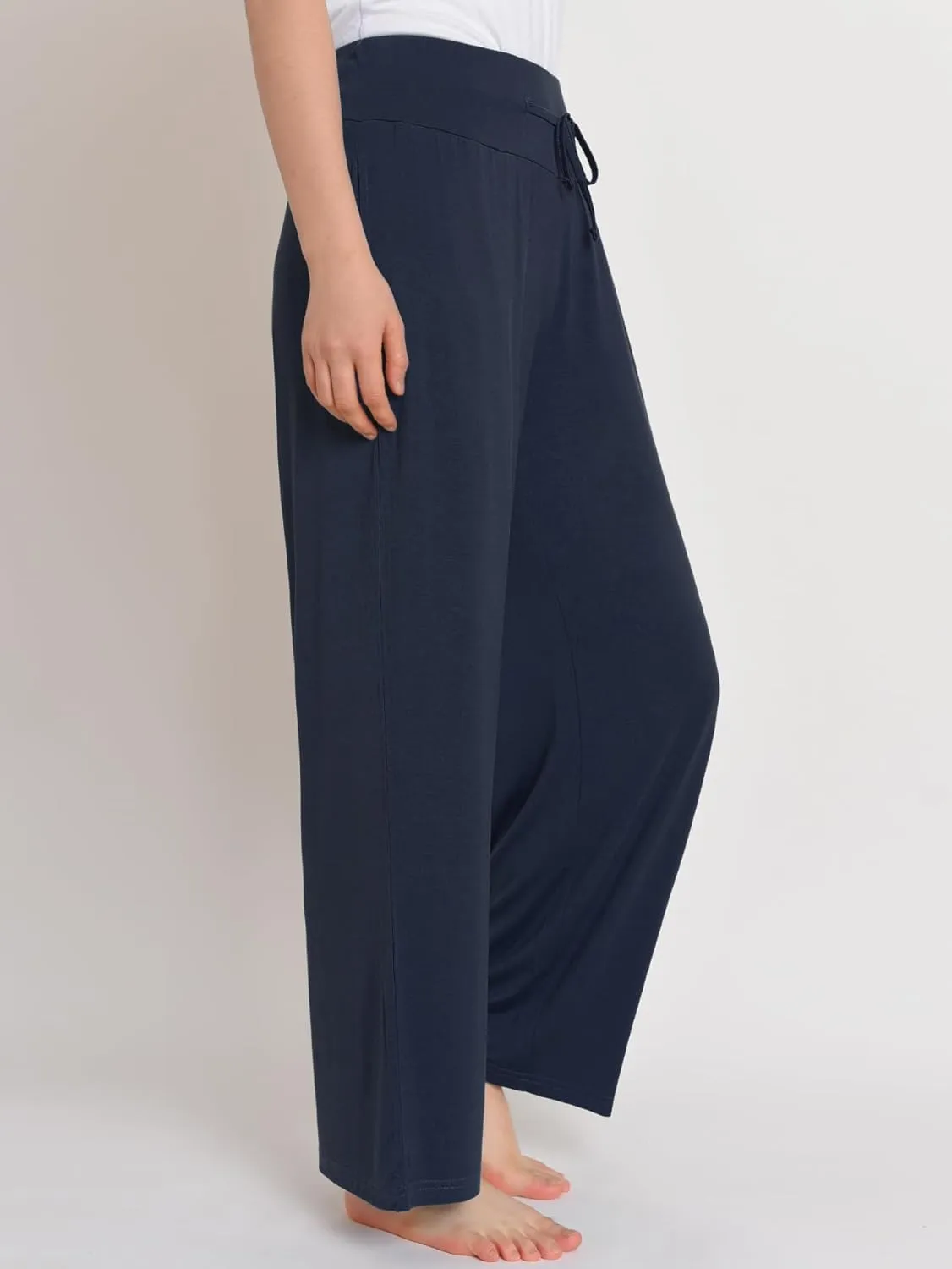 Latuza Women's Petite Length Lounge Pants Loose Fit Petite PJ Pants