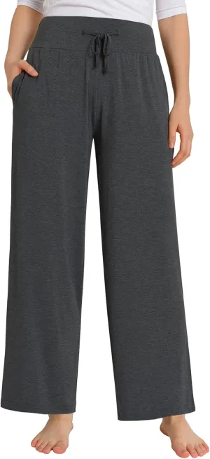 Latuza Women's Petite Length Lounge Pants Loose Fit Petite PJ Pants