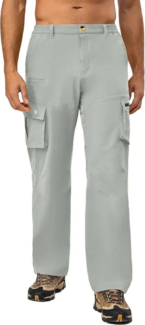 Little Donkey Andy Men's Quick Dry UPF 50  Cargo Pants, Stretch Lightweight Outdoor Hiking Pants