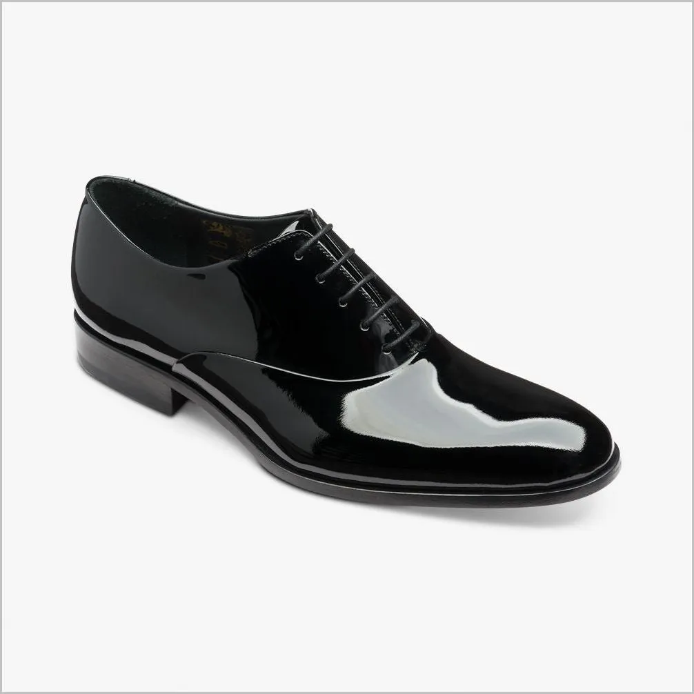 Loake Patent Black Leather Dress Shoe--