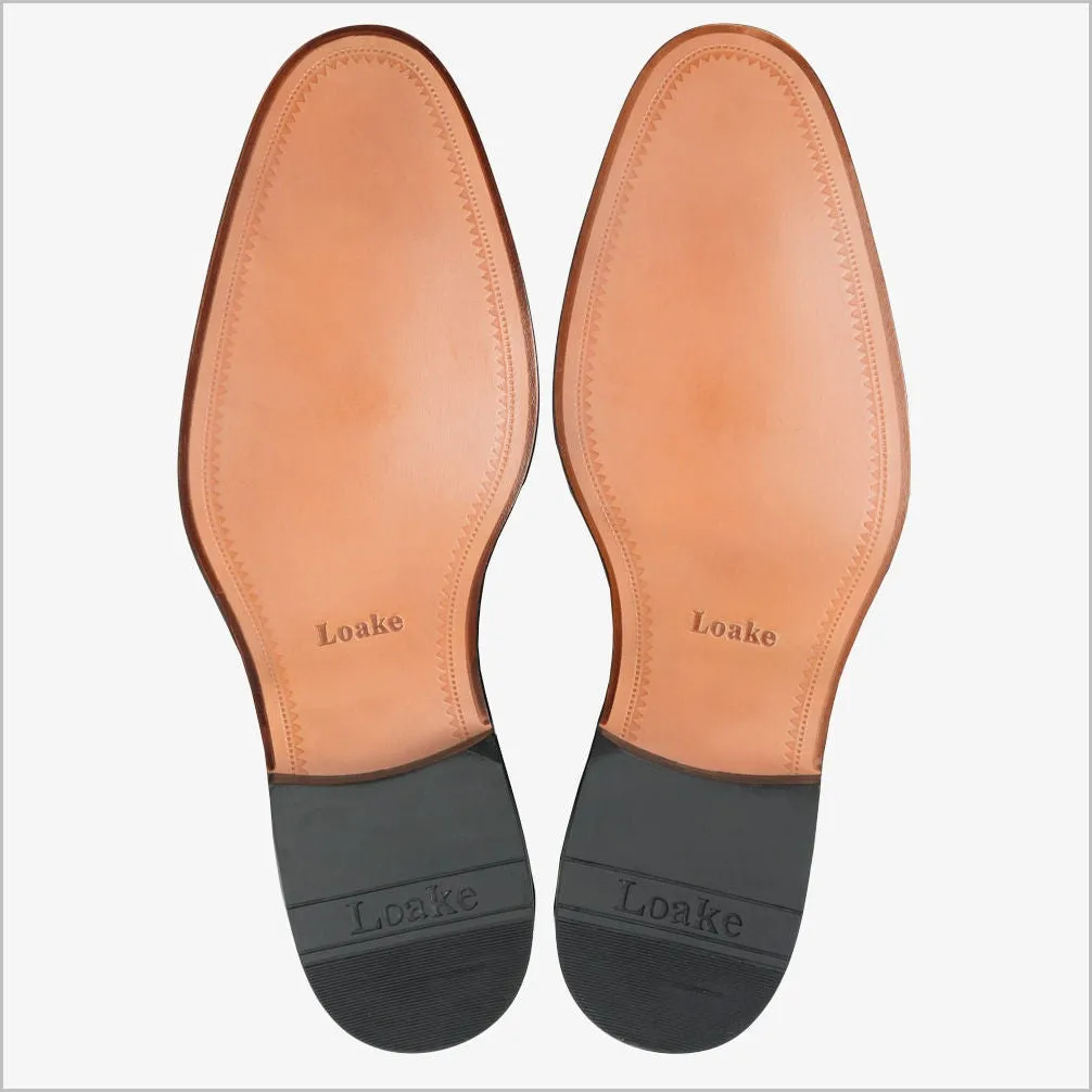 Loake Patent Black Leather Dress Shoe--