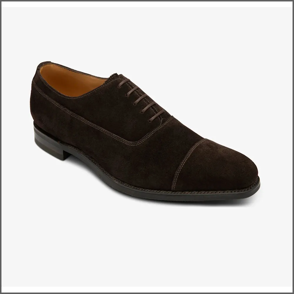 Loake Trueman Dark Brown Suede--