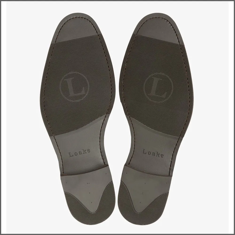 Loake Trueman Dark Brown Suede--