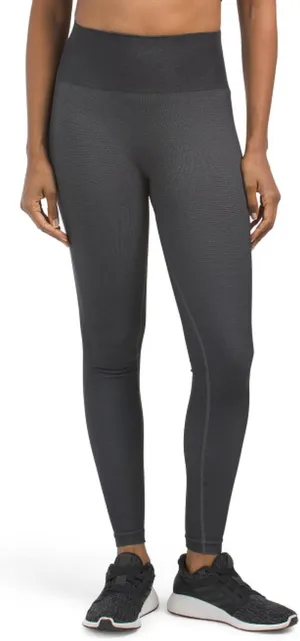 Look at Me Now Seamless Track Stripe Leggings