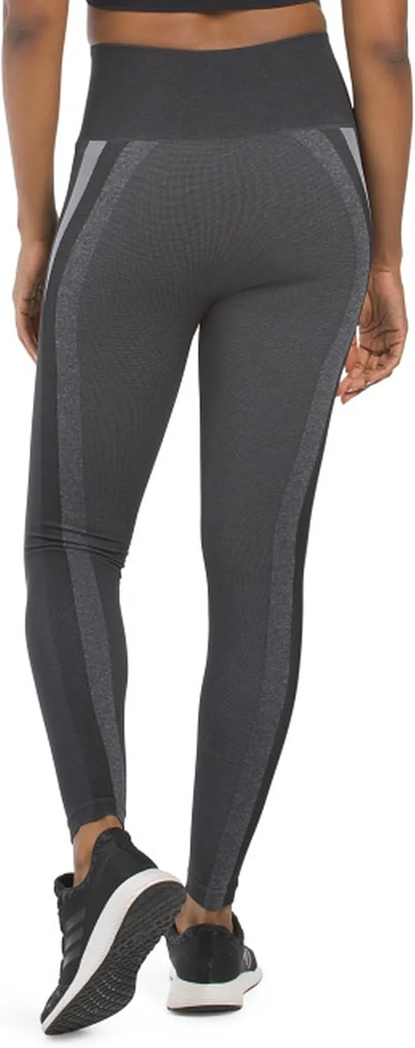 Look at Me Now Seamless Track Stripe Leggings