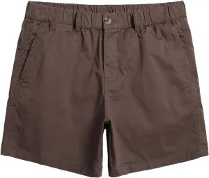 maamgic Men's Classic-fit 5.5" Cotton Casual Shorts Elastic Waistband with Multi-Pocket Daily Wear Walking Summer Outfit