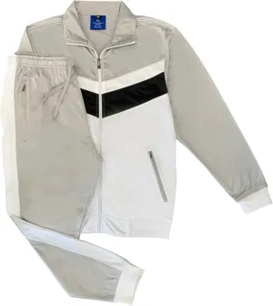 Men's Active Daily wear Tracksuit Jogger Track Jacket & Track Pants Jogging Suit