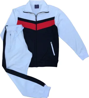 Men's Active Daily wear Tracksuit Jogger Track Jacket & Track Pants Jogging Suit